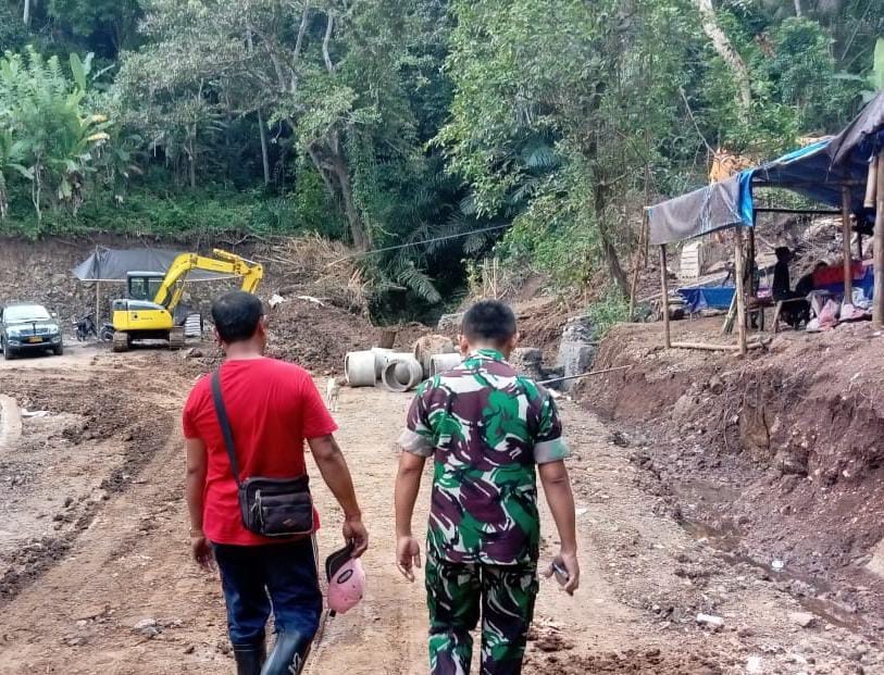 Dandim 1623/Karangasem Tinjau Lokasi TMMD Ke-119 di Dusun Bukit Catu