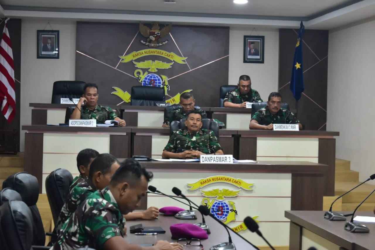 Komandan Pasmar 3 Ikuti Focus Group Discussion Korps Marinir 2024