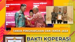 Selamat dan Sukses kepada Bupati Tuban, Aditya Halindra Faridzki, SE, atas Diraihnya Tanda Penghargaan dan Tanda Jasa Bakti Koperasi dan UKM Tahun 2024