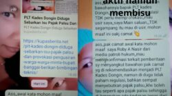 Camat Toili Barat Diduga Blokir Nomer Kontak Awak Media Patrolihukum.net Terkait Konfirmasi PLT Kades Dongin