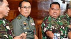 Asrena Danpasmar 3 Sambut Kedatangan Kapuskes TNI Di Sorong