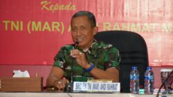 Brigjen TNI (Mar) Andi Rahmat M Terima Memorandum Pelaksanaan Tugas Komandan Pasmar 3