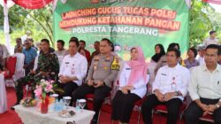 Kapolresta Tangerang Ikuti Zoom Launching Gugus Tugas Ketahanan Pangan Oleh Kapolri