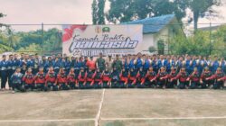 Dandim 1002/HST Buka Perkemahan Bakti Pancasila dan Outbound Kebangsaan