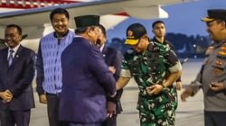 Panglima TNI Sambut Kedatangan Presiden RI Usai Kunjungan Kerja Luar Negeri