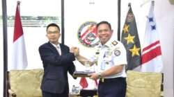 China Coast Guard Courtesy Call ke Bakamla RI