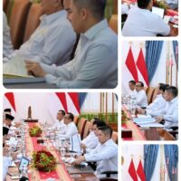 Presiden Prabowo Pimpin Rapat Terbatas Bahas Program Prioritas Kemenko PMK