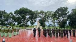 Ziarah Rombongan Kodim 1009/Tanah Laut Peringati Hari Juang TNI AD ke-79