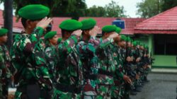 Kodim 1008/Tabalong Gelar Upacara Bendera, Dandim Tegaskan Pentingnya Disiplin dan Nasionalisme