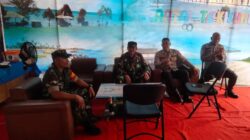 Wujud Sinergitas Kodim 1009/Tla, TNI-Polri Amankan Pos Pelayanan Nataru