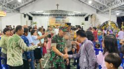 Monitoring Misa Natal, Dandim 1009/Tala Bersama Forkopimda Sambangi Gereja  