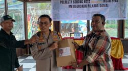 Cooling Sistem Pasca Pilkada Kota Sorong 2024: Polresta Sorong Kota Bersama Insan Pers Wujudkan Pilkada Damai