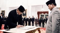 Presiden Prabowo Lantik Sjafrie Sjamsoeddin dan Donny Ermawan Sebagai Pemimpin Dewan Pertahanan Nasional