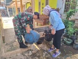 Koramil Lumbang Tindak Lanjuti PSN untuk Cegah DBD di Probolinggo