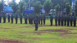 Kodim 1009/Tanah Laut Gelar Upacara Bendera dan Sambut Personel Baru