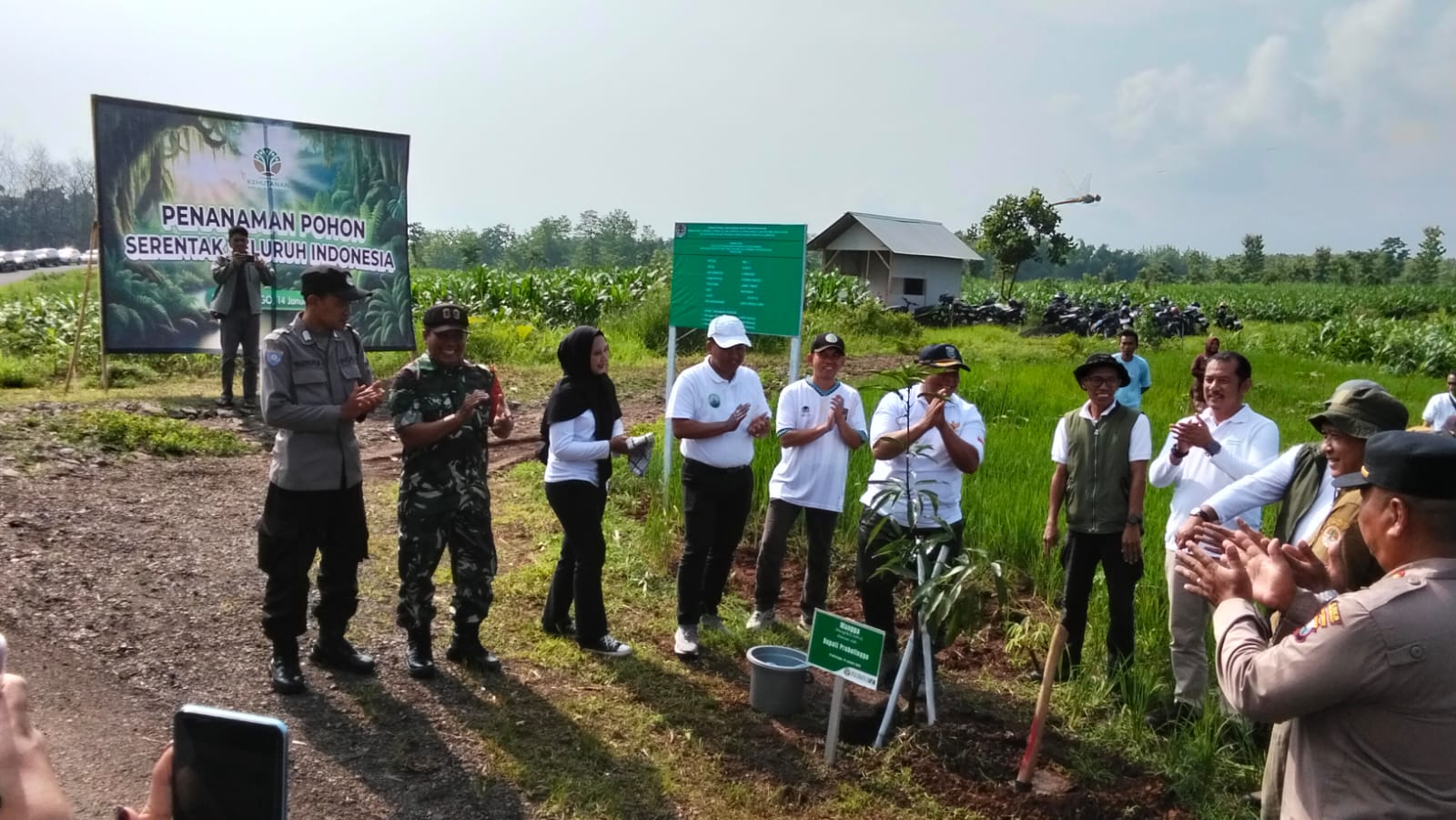 Kodim Probolinggo Dukung Gerakan Penanaman Pohon Serentak 2025