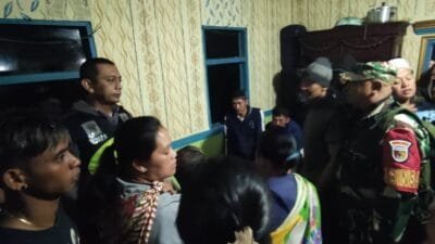 TNI-Polri Gerak Cepat Datangi TKP Pria Paruh Baya Diduga Tersambar Petir di Sumber
