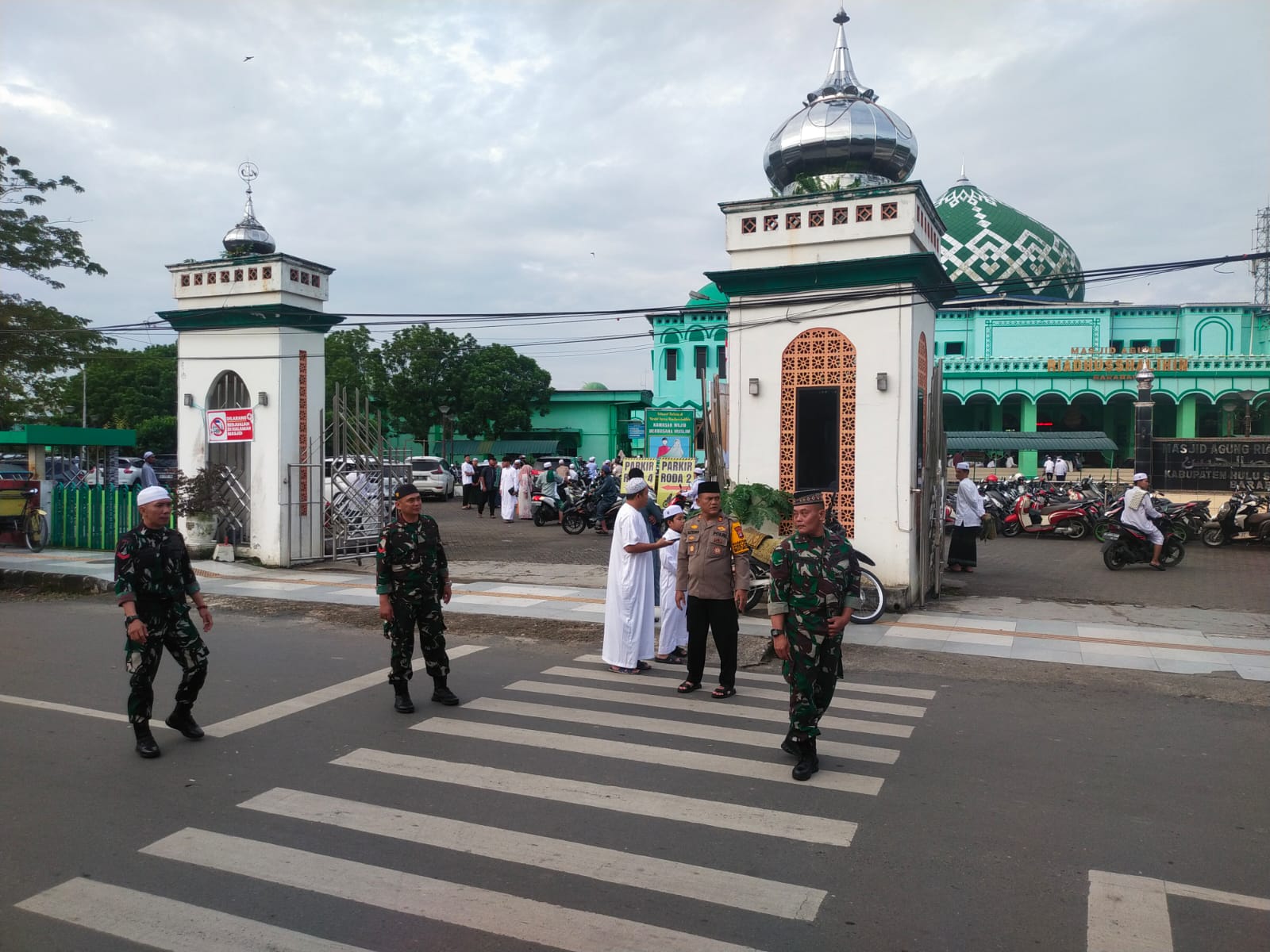 TNI-Polri HST Bersinergi Amankan Idul Fitri 1446 H/2025 M