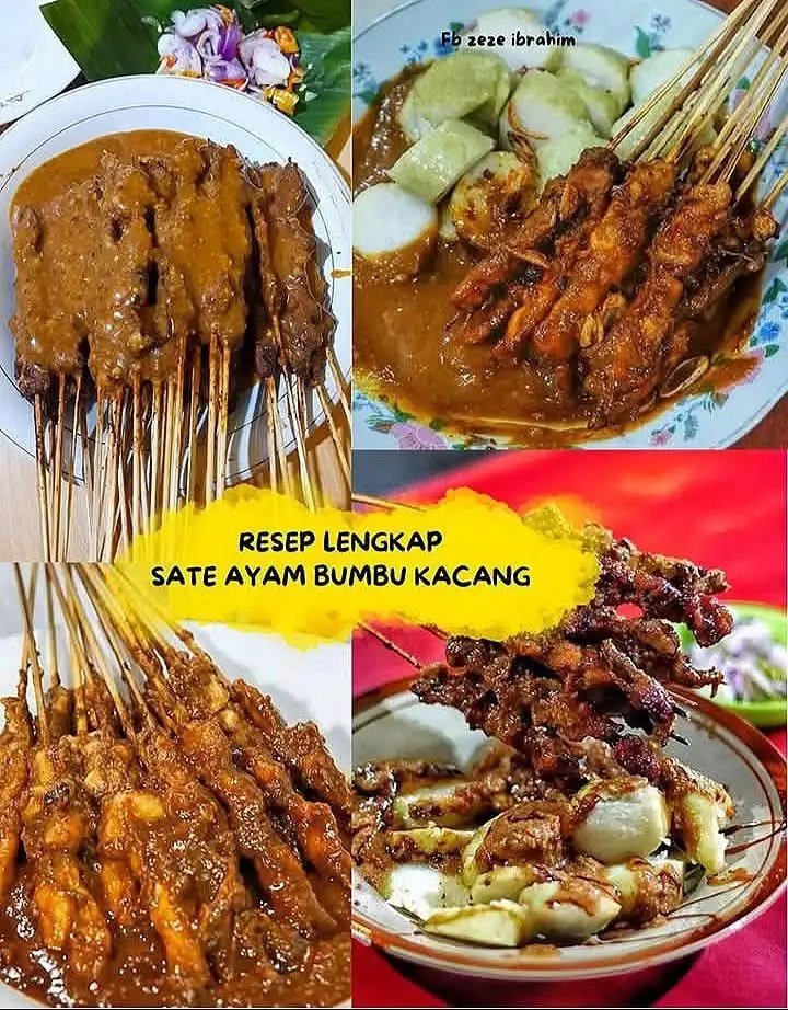 SATE AYAM BUMBU KACANG