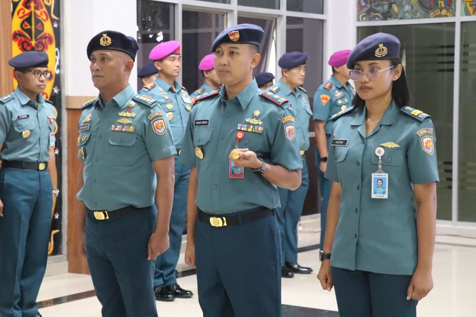 Kenaikan Pangkat Perwira Lantamal XIV, Wujud Dedikasi dan Loyalitas