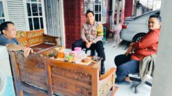 Bhabinkamtibmas Desa Bojong Sambangi Ketua RW 01, Sampaikan Himbauan Kamtibmas