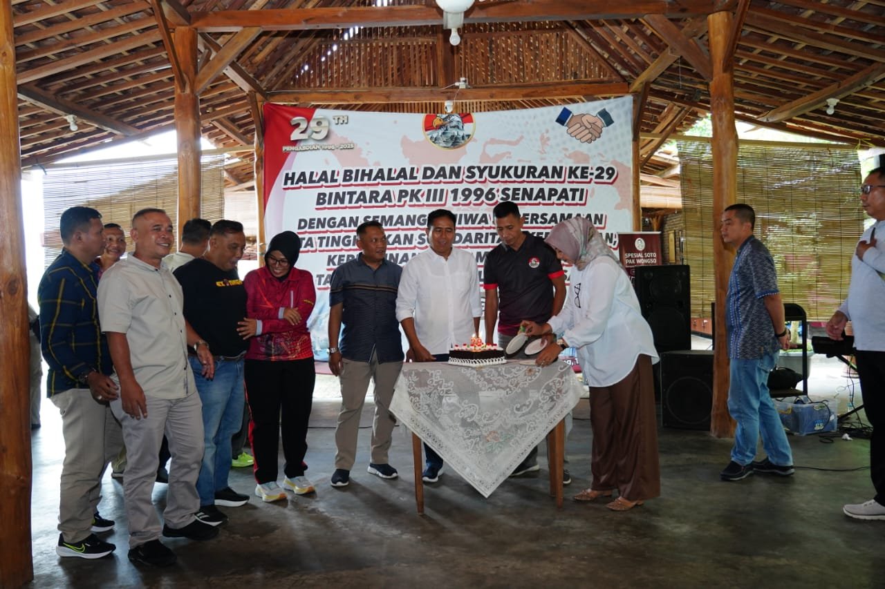 Halal Bihalal dan Syukuran 29 Tahun Pengabdian Bintara PK 3 Senapati