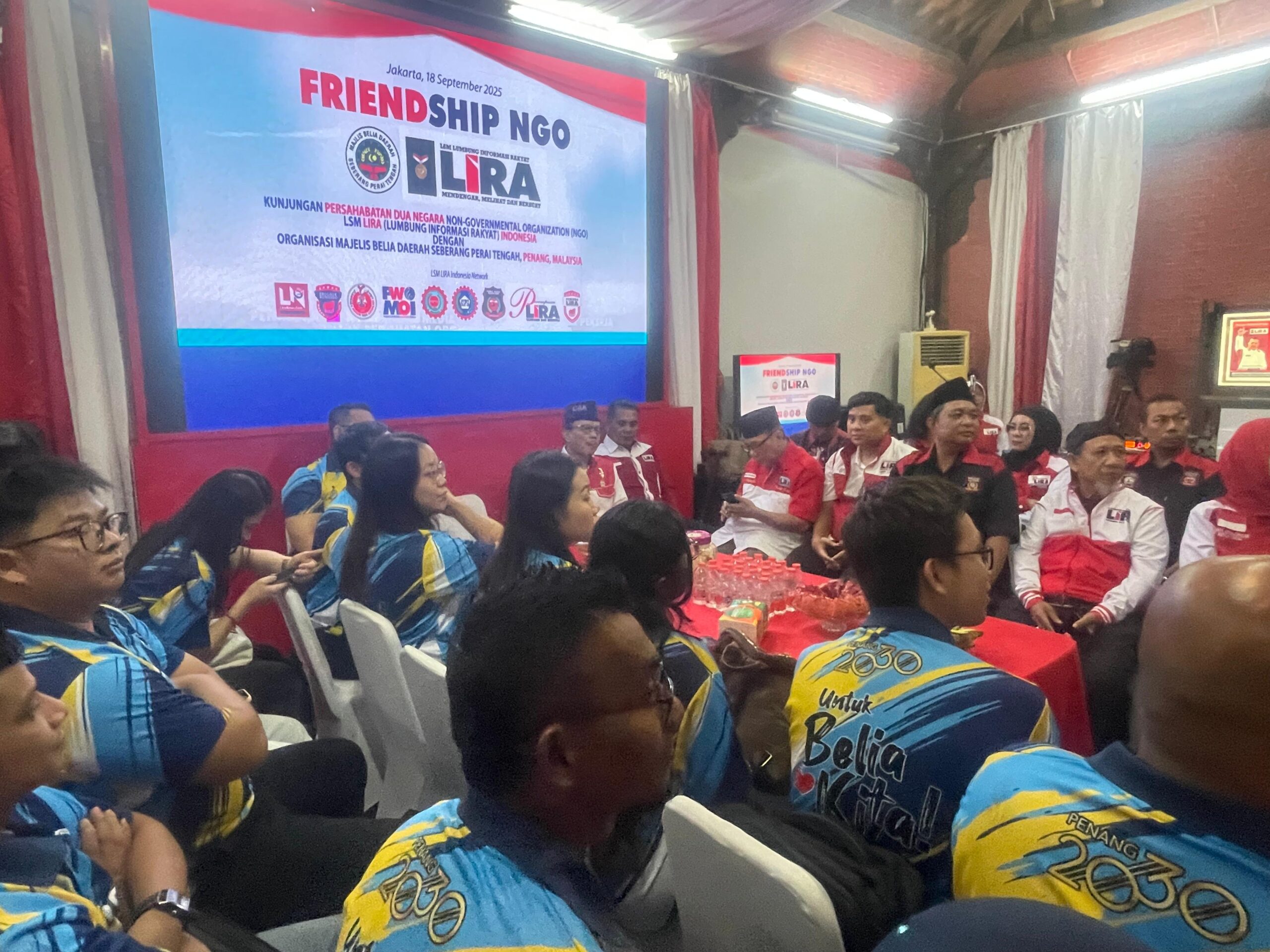 LSM LIRA dan Majelis Belia Malaysia Resmikan Kerja Sama Antarbangsa
