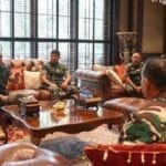 Pangkormar Anjangsana ke Mantan Panglima TNI Jenderal TNI (Purn) Andika Perkasa