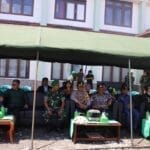 Kodim 1715/Yahukimo dan Satgas-Satgas TNI di Wilayah Yahukimo Gelar Upacara HUT Ke-80 TNI