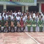 Kunjungan Kerja Pangdam XVIII/Kasuari dan Ramah Tamah Bersama Forkopimda di Kodim 1802/Sorong