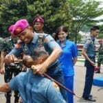 59 Prajurit Yonif 2 Marinir Resmi Naik pangkat Satu Tingkat Lebih Tinggi