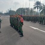 Prajurit Yonif 2 Marinir Laksanakan Pengamanan Situasi Nasional di Sejumlah Objek Vital Negara