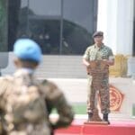 Wakil Panglima TNI Lepas Satgas Kizi TNI MINUSCA Ke Afrika Tengah