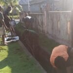 Peduli Lingkungan, Koramil 1505-04/Oba Laksanakan Jumat Bersih