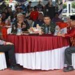 Dandim 1710/Mimika Dampingi Kasdam XVII/Cenderawasih Hadiri Groundbreaking Pembangunan Koperasi Desa dan Kampung Merah Putih