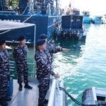 Perkuat Sinergi Operasional, Dankodaeral XIV Sambut Kunjungan Kerja Kadisopslatal Di Sorong