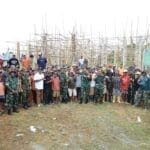 Tim Wasev TMMD ke-126 Tinjau Langsung Progres Pembangunan di Oba Selatan