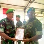 Dandim 1710/Mimika Pimpin Acara Tradisi Korps Pindah Satuan, Masuk Satuan dan Purna Tugas Personel Kodim 1710/Mimika