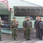 Kodim 1714/Puncak Jaya dan Satgas Penugasan Gelar Upacara HUT Ke-80 TNI Prima TNI Rakyat Indonesia Maju