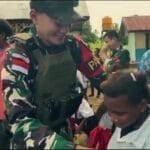 Tulis Harapan dari Perbatasan: Satgas 312/KH Tanam Semangat Belajar Anak Papua
