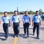 Danlanud Sultan Hasanuddin Hadiri Olahraga Bersama Dalam Rangka HUT Ke-69 PIA Ardhya Garini