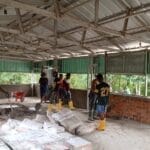 Satgas TMMD Ke-126 Terus Genjot Perehaban Gereja Advent di Kampung Babak