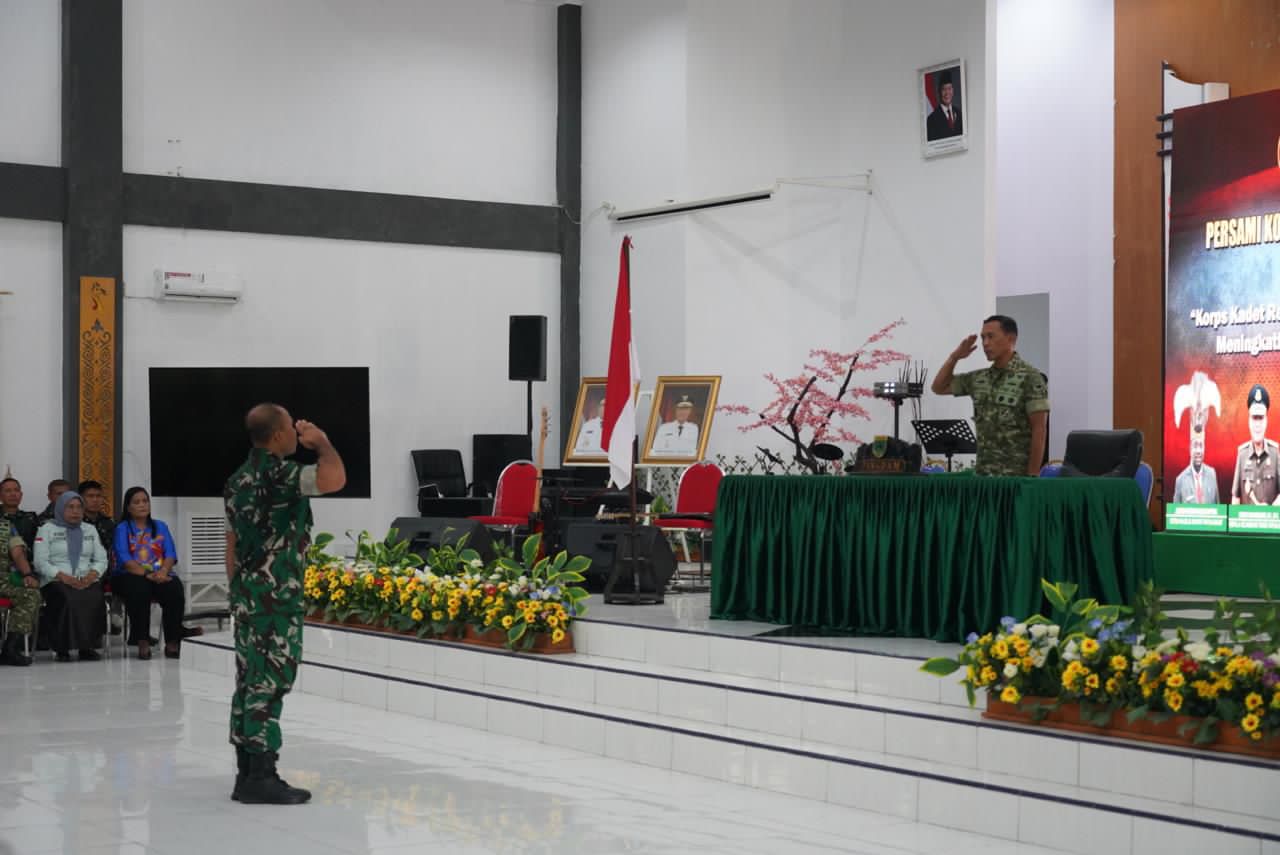 Pangdam Kasuari Tutup Persami KKRI : Disiplin dan Cinta Tanah Air Kunci Generasi Muda