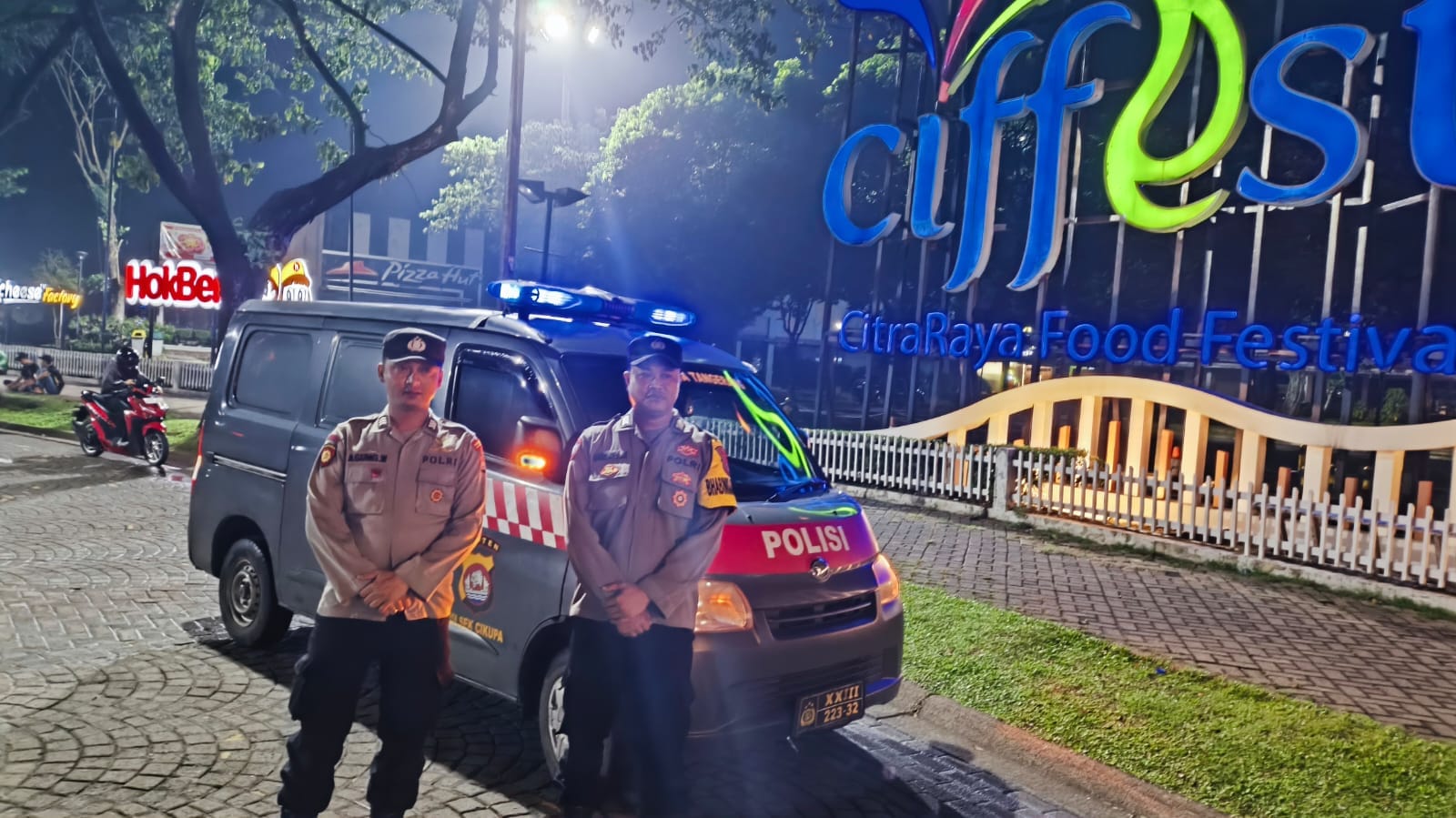 Personel Polsek Cikupa Gelar Ops Cipkon Malam Hari, Antisipasi Gangguan Kamtibmas