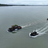 TNI Bantu Penyelamatan Badak di Taman Nasional Ujung Kulon