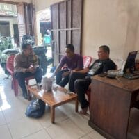 Sambang Warga Pasir Gadung, Polsek Cikupa Perkuat Kamtibmas