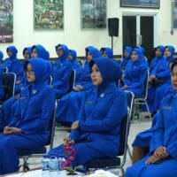 Danyonif 2 Mar Hadiri Acara Tatap Muka Pembina dan Pertemuan Rutin Jalasenastri Ranting B Cabang 2 Korcab Pasmar 1