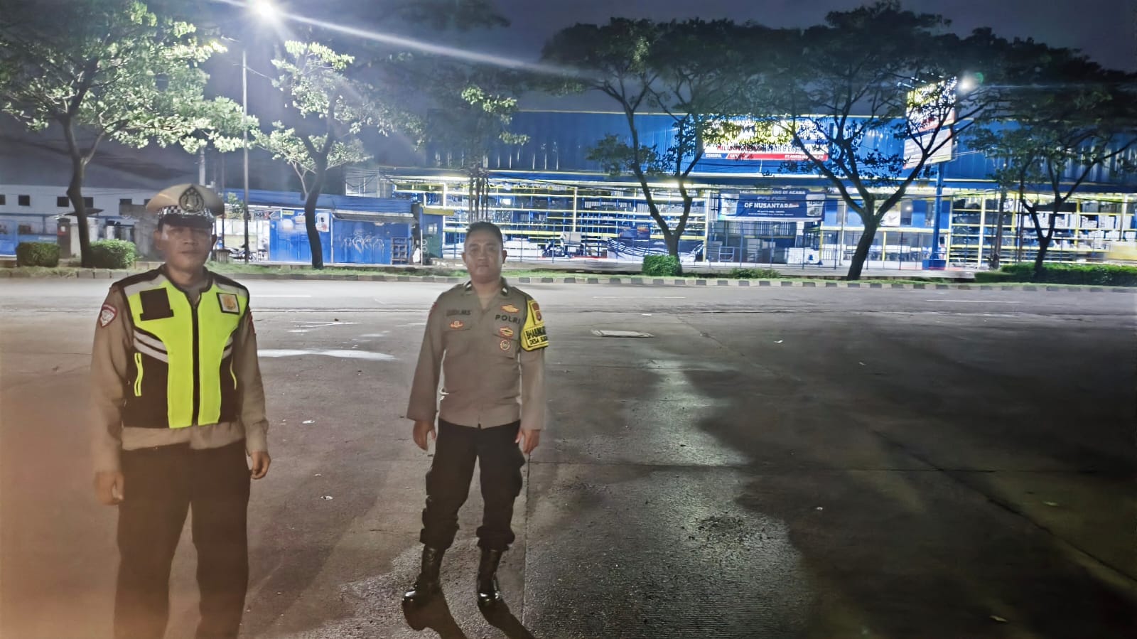 Polsek Cikupa Gelar Ops Cipkon Malam Hari, Patroli Mobile Sasar Titik Rawan Gangguan Kamtibmas