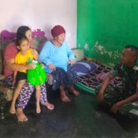 Wujudkan Generasi Sehat, Babinsa Tawangsari Kawal Percepatan Penurunan Stunting di Wilayah Garum