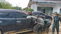 TNI Kerahkan Puluhan Prajurit Pulihkan RSUD Aceh Tamiang Pasca Banjir